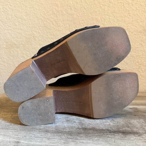 Sam Edelman Josselyn Platform Black Suede Leather - Picture 9 of 13